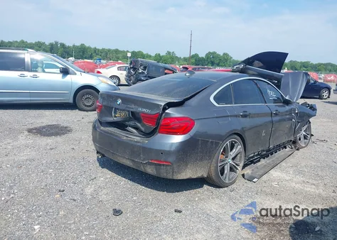 2019 BMW 430I Gran Coupe z USA, uszkodzony, nr VIN WBA4J1C55KBM18909